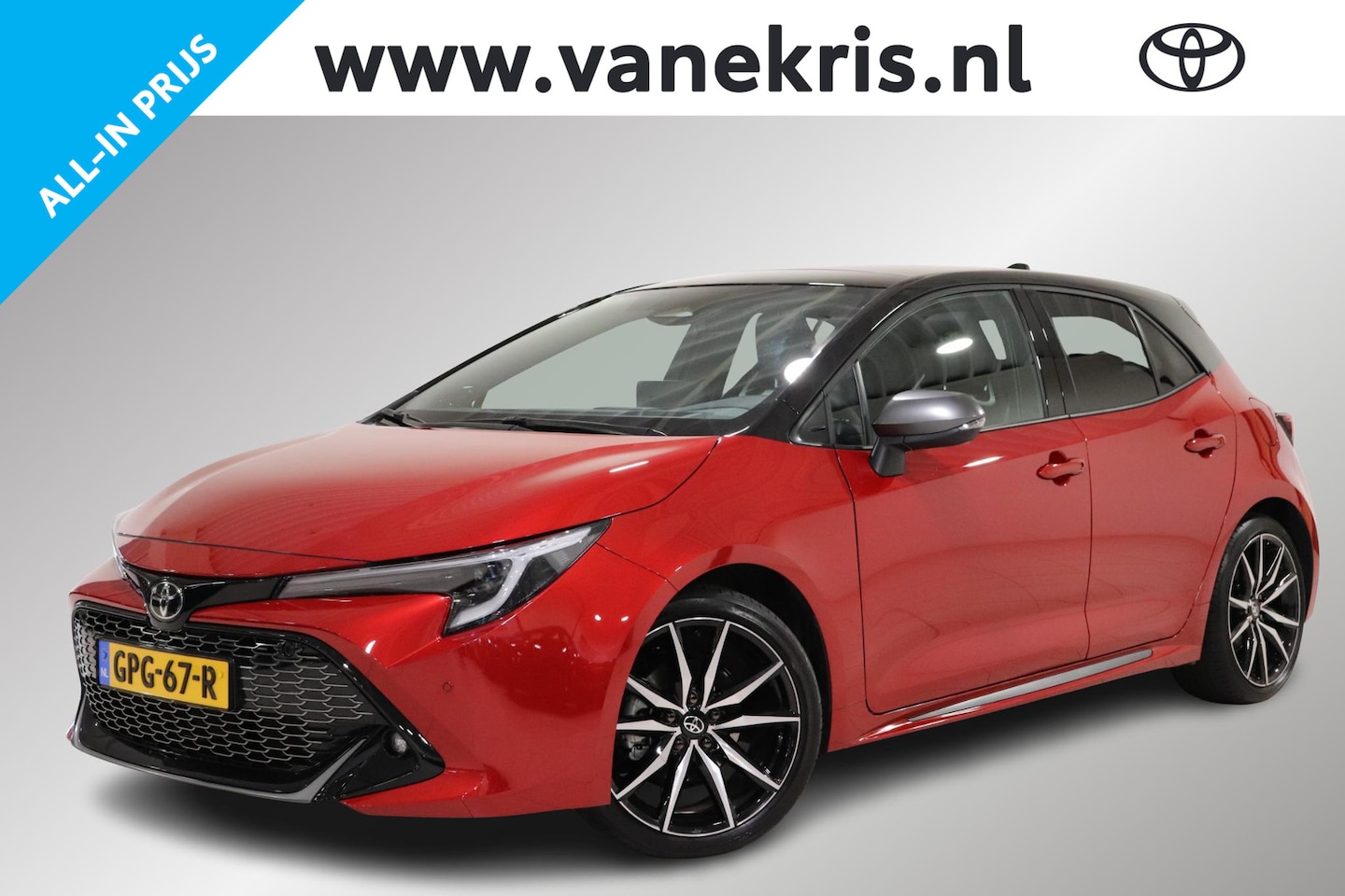 Toyota Corolla - Hybrid 140 GR Sport, Pano Pack, Trekhaak, Apple Carplay/Android Auto, Sensoren, JBL, BSM! - AutoWereld.nl