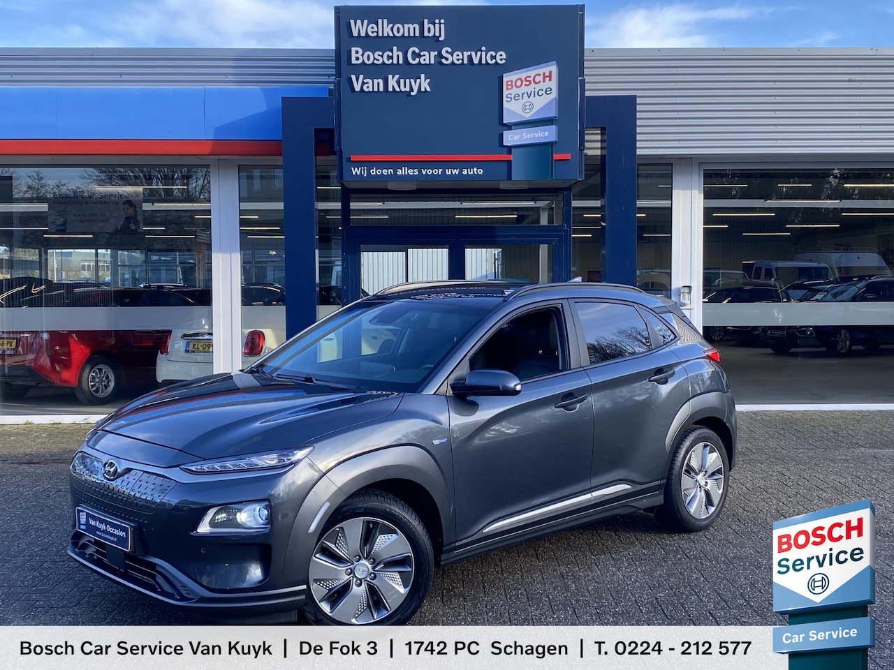 Hyundai Kona Electric - EV Premium 64 kWh / NL-Auto / 204 PK / Elektrisch / 2e-Eigenaar / Apple-Carplay/Android-Au - AutoWereld.nl