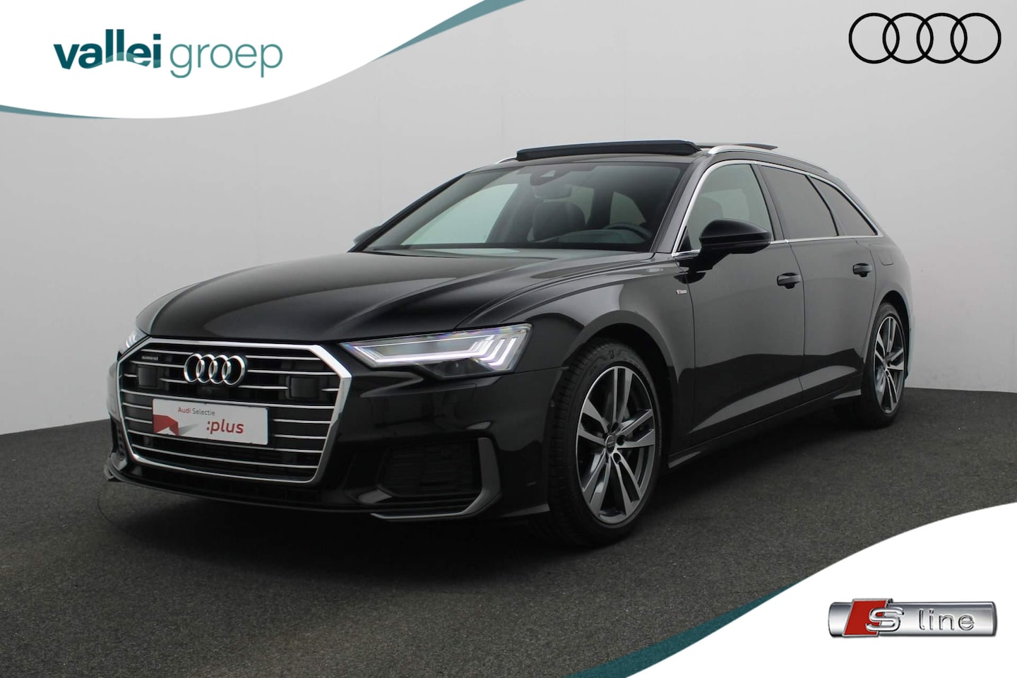 Audi A6 Avant - 50 TFSI e 299PK S-tronic quattro S edition / S-Line | Pano | Trekhaak | B&O | HD Matrix LE - AutoWereld.nl