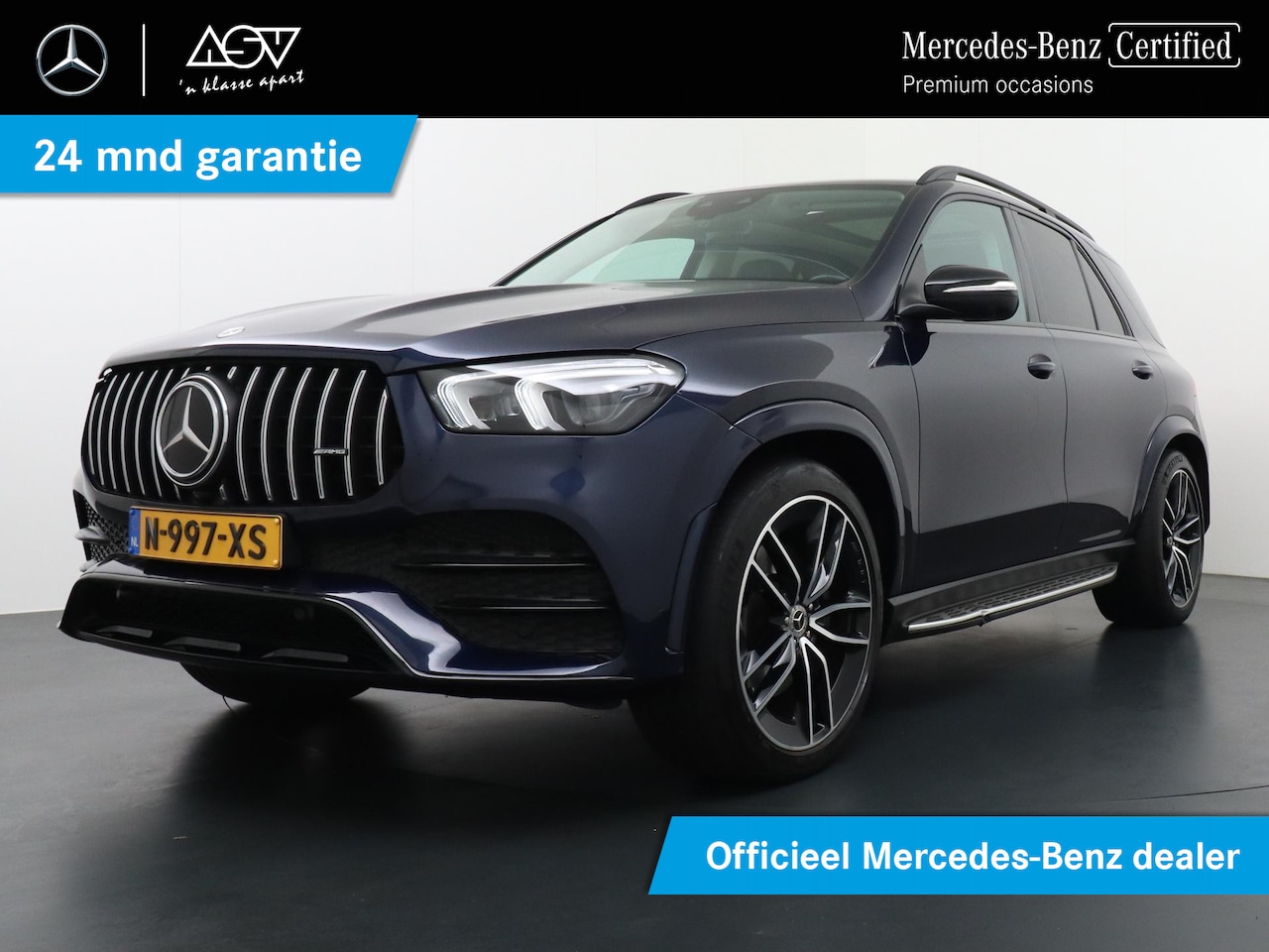 Mercedes-Benz GLE-Klasse - 450 4MATIC 7-persoons AMG | Panorama - Schuifdak | Trekhaak wegklapbaar | 22" AMG Velgen | - AutoWereld.nl