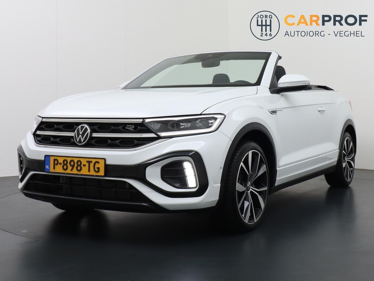 Volkswagen T-Roc Cabrio - 1.5 TSI R-Line NL Auto | Camera | Navigatie | 19" LMV - AutoWereld.nl