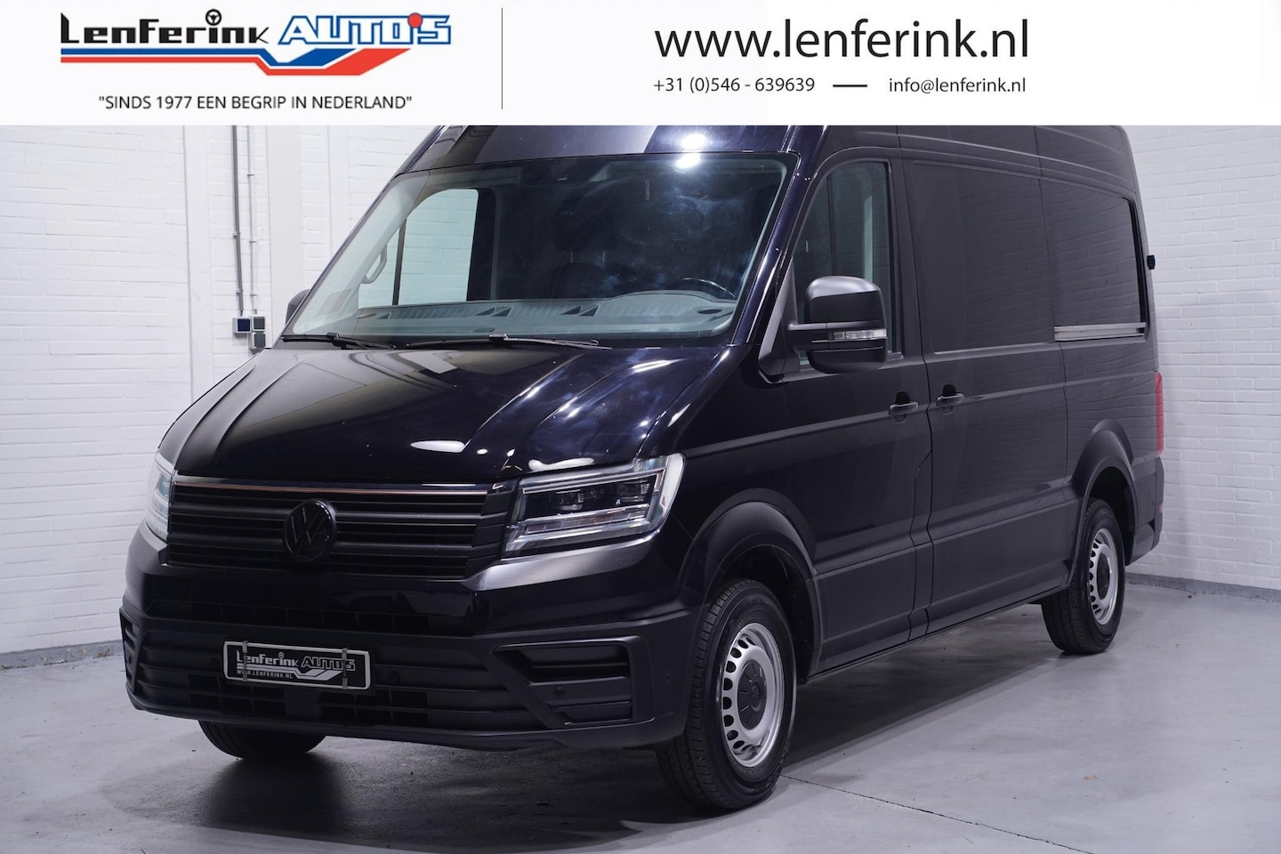 Volkswagen Crafter - 2.0 TDI 177 pk DSG Aut. L3H3 Navi, Camera LED Koplampen, 2x Schuifdeur, Trekhaak 3.000 kg, - AutoWereld.nl