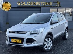 Ford Kuga - 1.6 Titanium Plus 1e Eigenaar, Halfleder, Clima, Cruise, Pdc, 6 Bak, Stoelverwarming, Apk