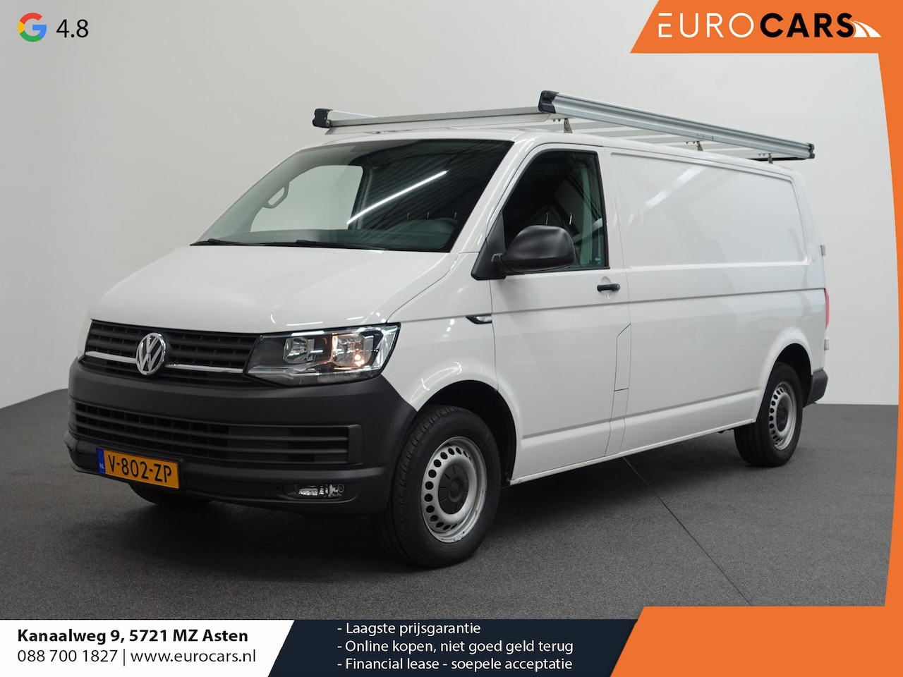 Volkswagen Transporter - 2.0 TDI 114pk L2H1 Comfortline Executive plus Navi Carplay Trekhaak Imperiaal - AutoWereld.nl