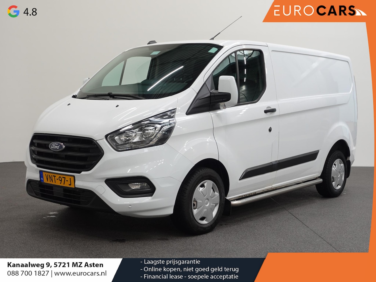 Ford Transit Custom - 105pk L1H1 Trend Airco Cruise control LED Parkeersensoren Euro6 - AutoWereld.nl