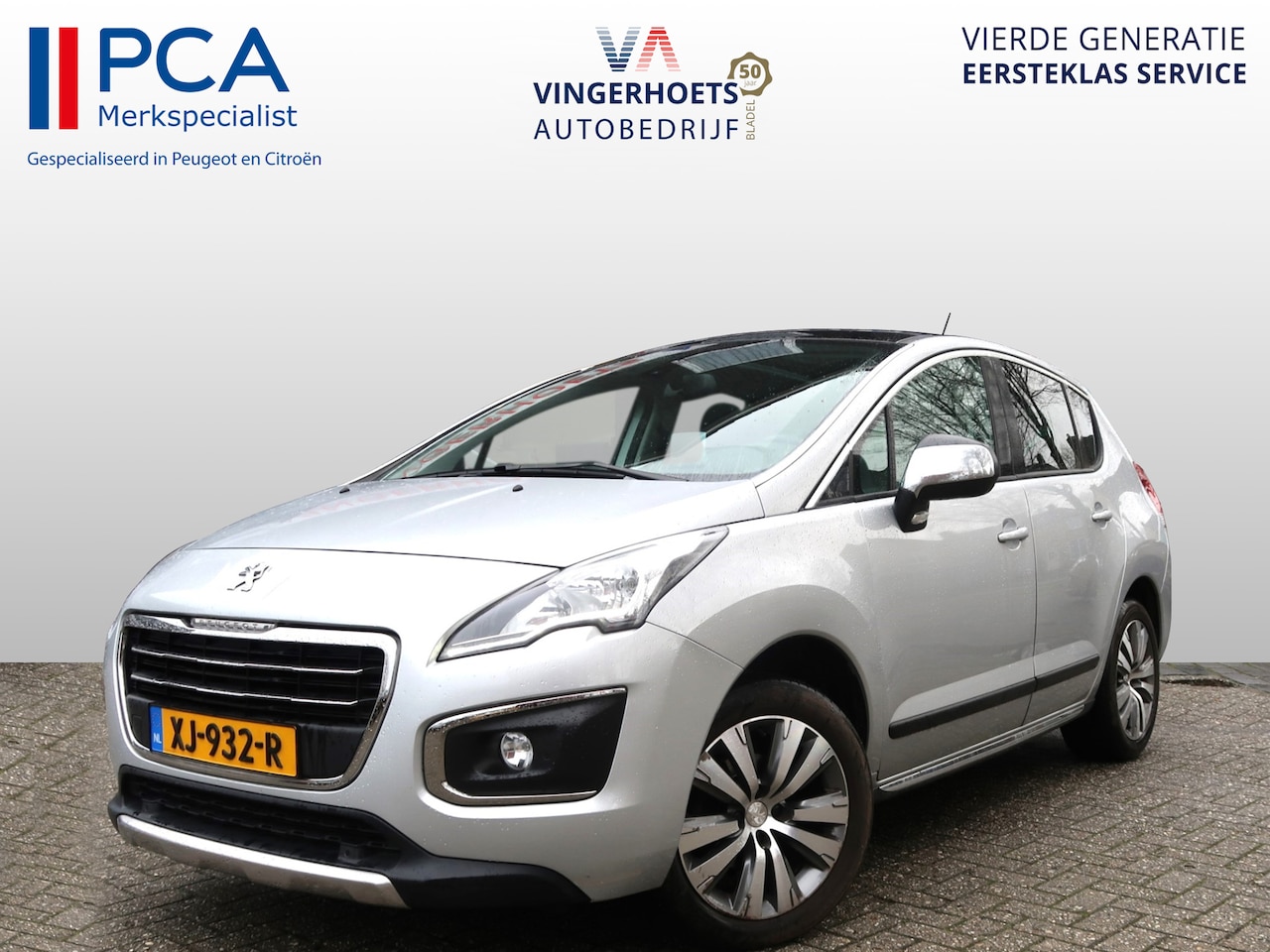 Peugeot 3008 - 130 Pk Benzine * Hele Luxe Allure * TOPONDERHOUDEN !!! * Panoramadak * Trekhaak * Zwart Le - AutoWereld.nl