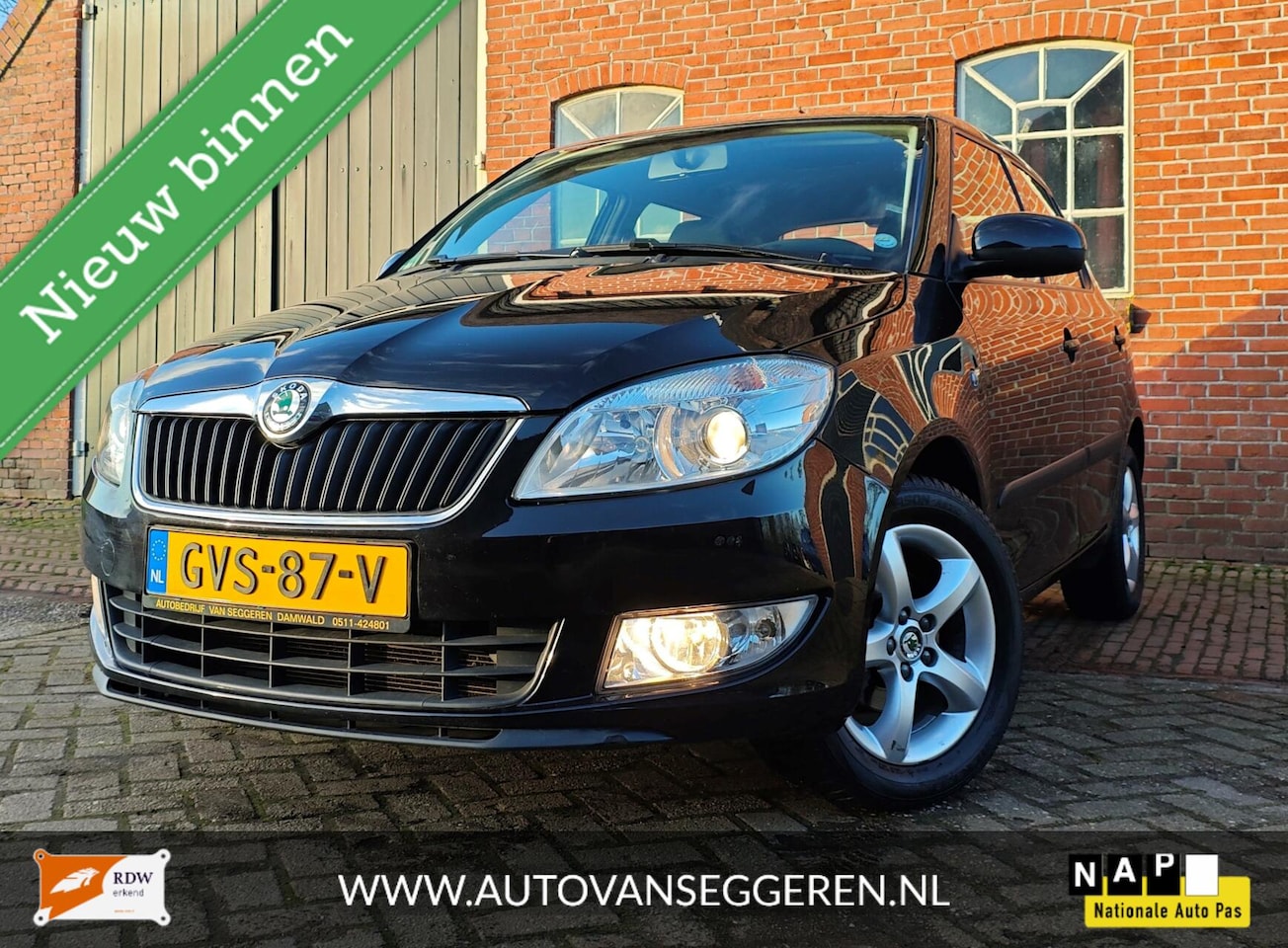 Skoda Fabia - 1.2 TSI Amb./83.000km/cruise/clima/stoelverw./1 eign./garantie - AutoWereld.nl