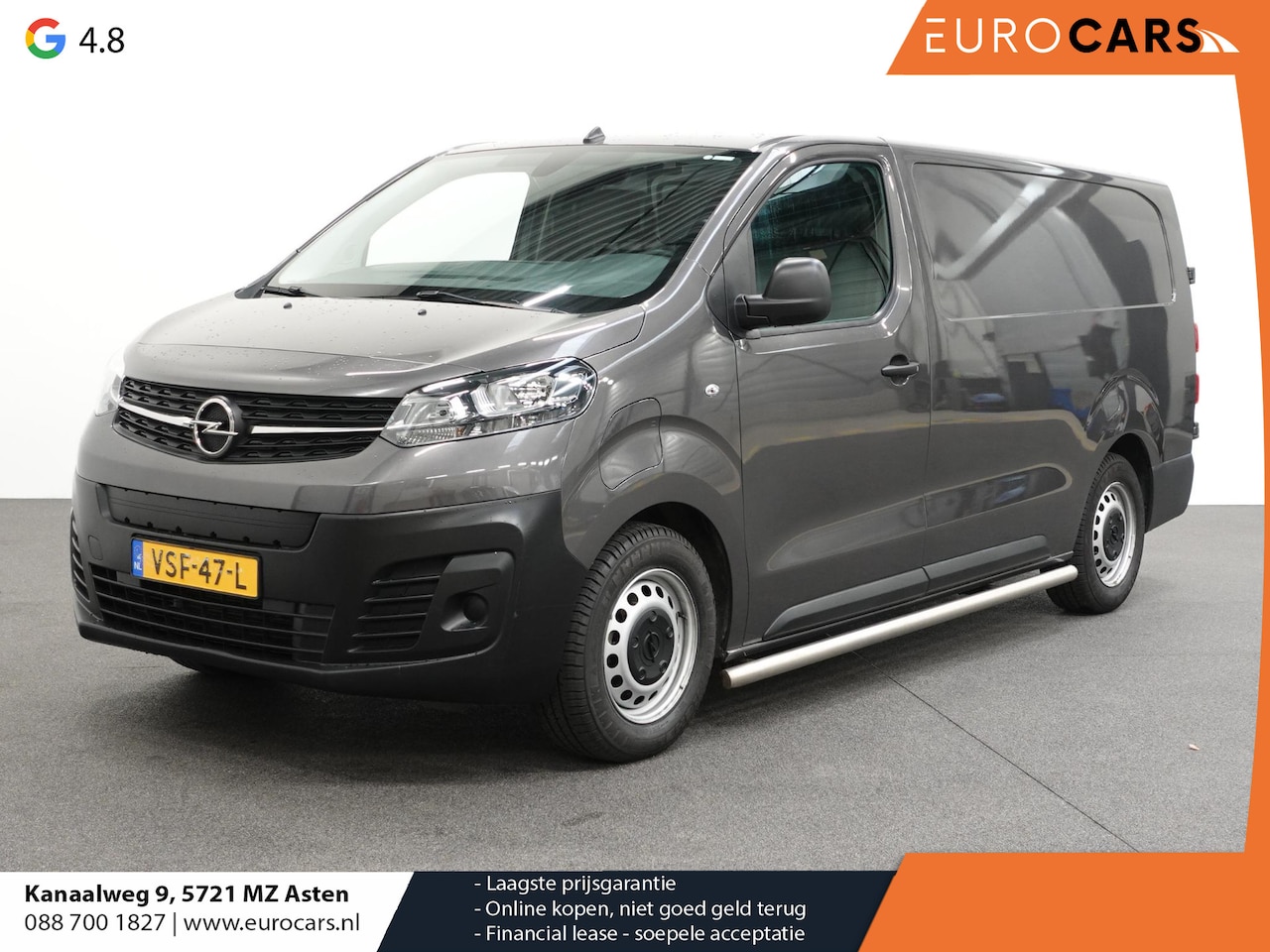 Opel Vivaro-e - L3H1 Edition 75 kWh Automaat Navi Cruise Control Parkeersensoren Camera WLTP 317 km actier - AutoWereld.nl