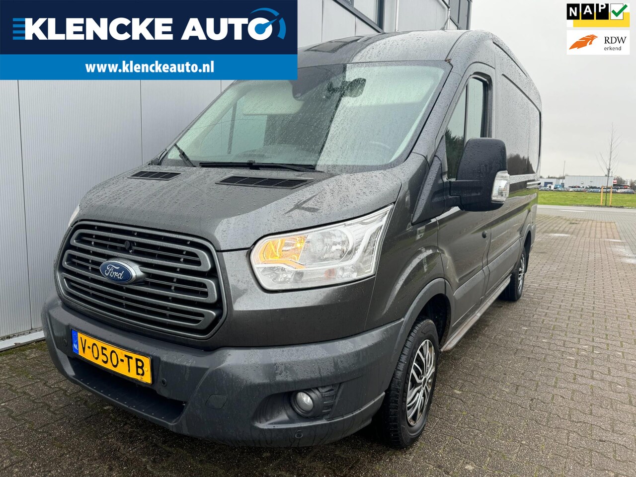 Ford Transit - 290 2.0 TDCI L2H2 Verlengd en verhoogd Airco Dubbele schuifdeuren Cruise ctrl - AutoWereld.nl