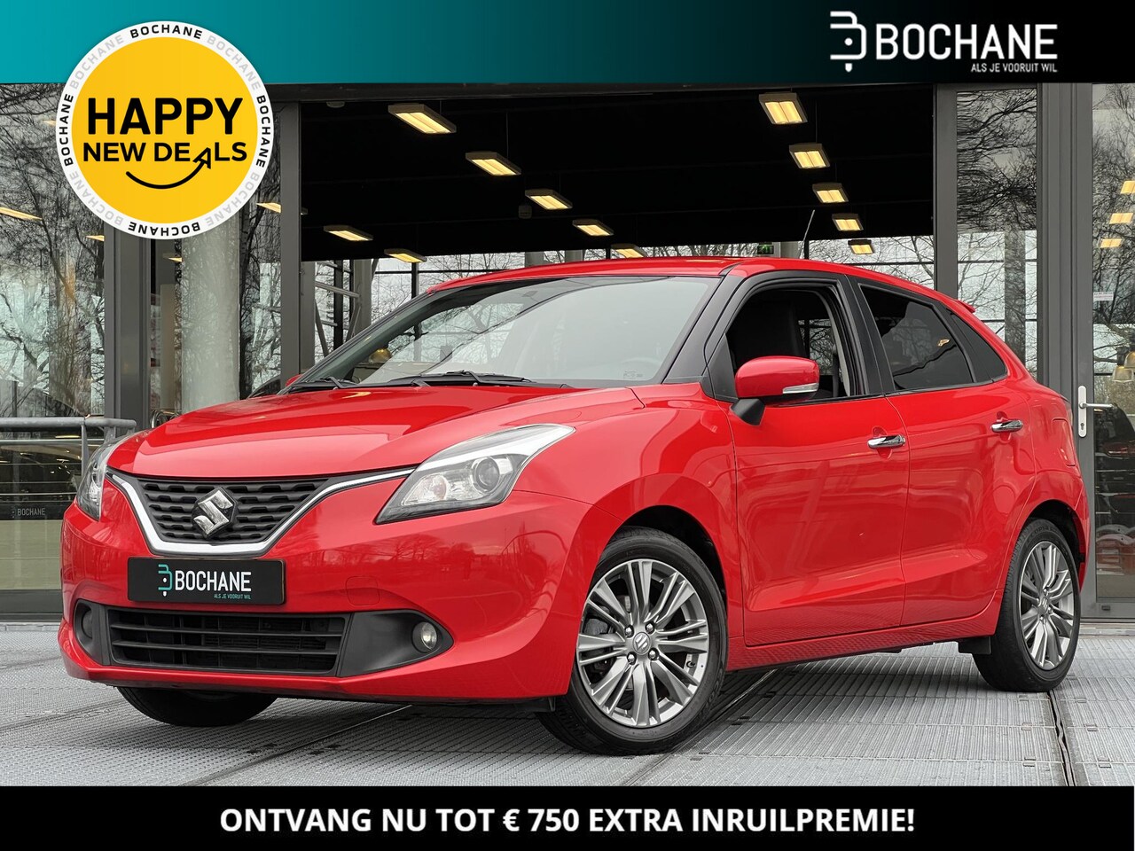 Suzuki Baleno - 1.2 Smart Hybrid High Executive | Carplay | Navigatie | Dealeronderhouden | - AutoWereld.nl