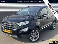 Ford EcoSport - 1.0 EcoBoost Titanium Navigatie, Trekhaak, Stoel- & Stuurwielverwarming, Achteruitrijcamer