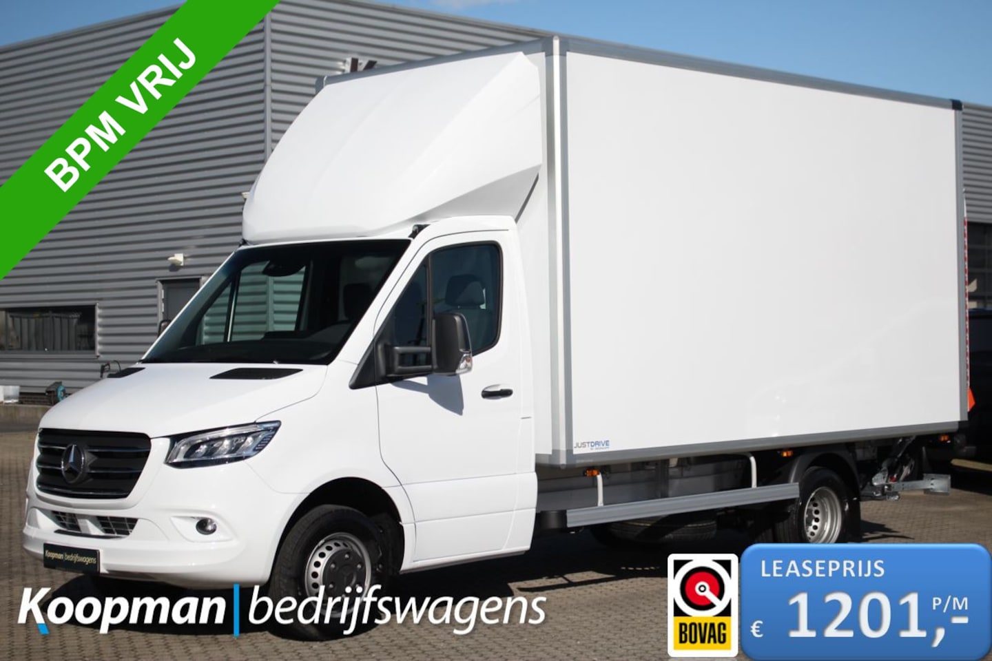 Mercedes-Benz Sprinter - 519 1.9CDI 190pk Automaat | Navi Mbux10 | Geveerde stoel | DHollandia Laadklep 1000kg | Ba - AutoWereld.nl