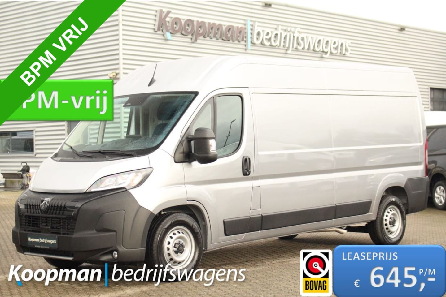 Peugeot Boxer - 2.2BlueHDi 180pk S&S L3H2 3.5t | Automaat | Carplay/Android | Camera | Cruise | Lease 645, - AutoWereld.nl