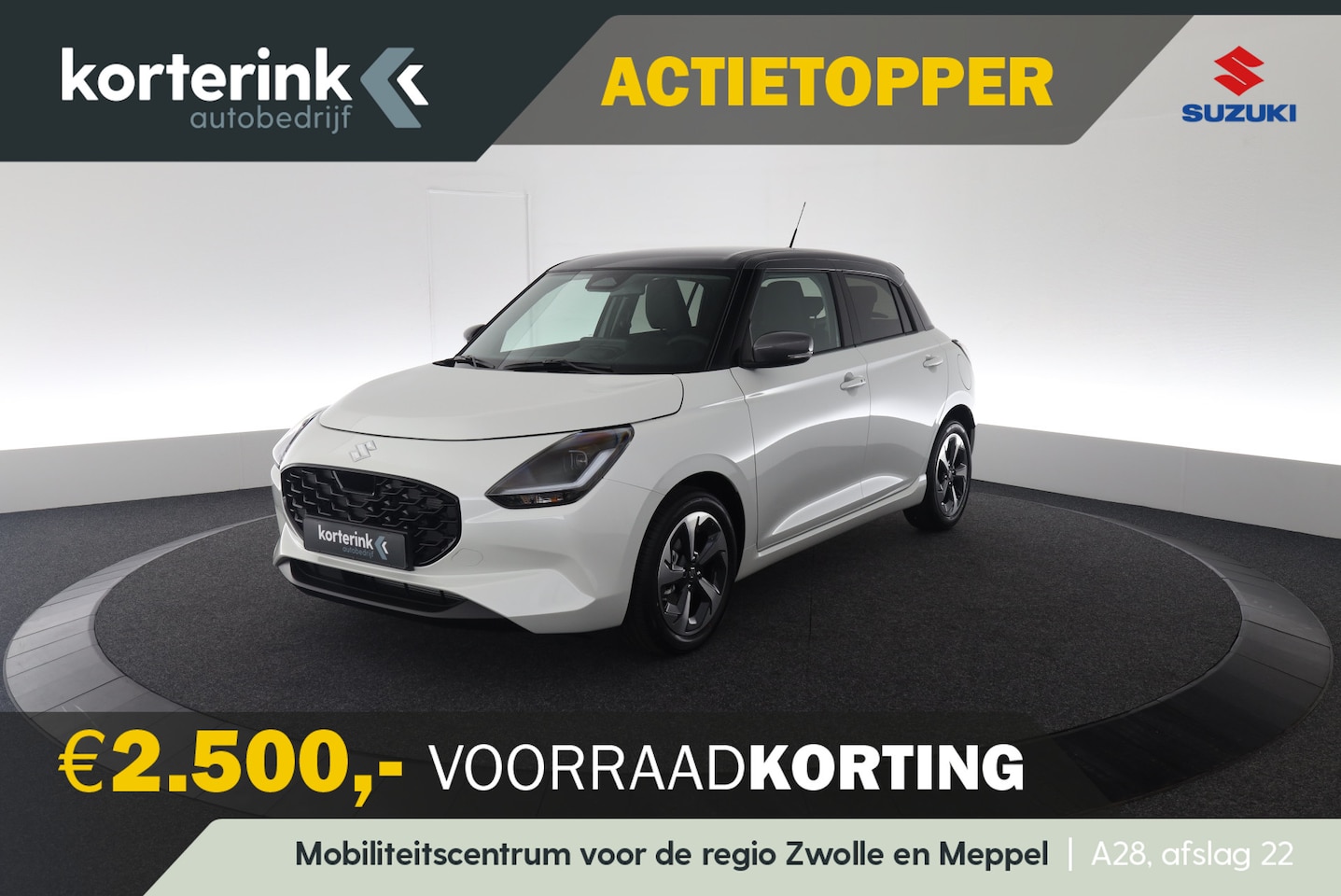 Suzuki Swift - 1.2 Style Smart Hybrid | Nu met € 2.500,- actiekorting! - AutoWereld.nl