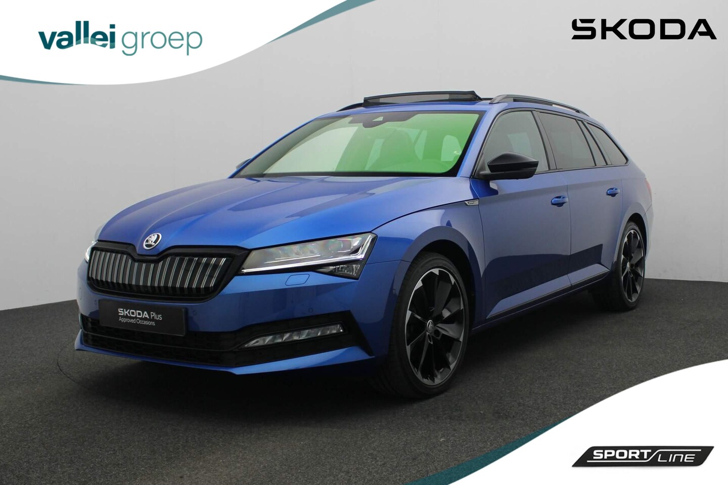 Skoda Superb - 1.4 TSI 218PK DSG iV Sportline Business | Pano | Geheugenstoelen | CANTON | Matrix LED | A - AutoWereld.nl