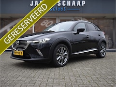 Mazda CX-3 - 2.0 SkyActiv-G 120 GT-Luxury / Navi / Multimedia / Trekhaak / Leder- Alcantara