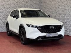 Mazda CX-5 - 2.0 E SkyActiv MHEV 165 HOMURA BLACKLINE PACK LEER/ALCANTARA ELEK.KLEP ADAP.CRUISE 19''LMV