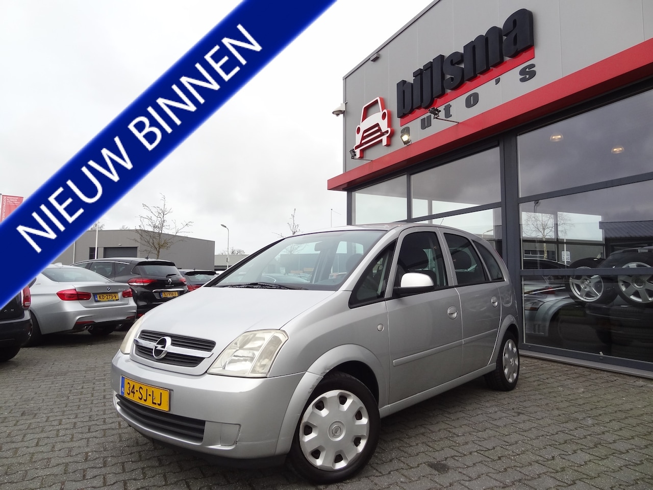 Opel Meriva - 1.6-16V Enjoy | NL-AUTO | AIRCO | TREKHAAK | ZO MEE!! - AutoWereld.nl