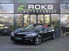 BMW 4-serie Cabrio - 428i High Executieve M-Sportpakket Shadowline/Leder/Nekverwarmer/Headup/Xenon/19inch