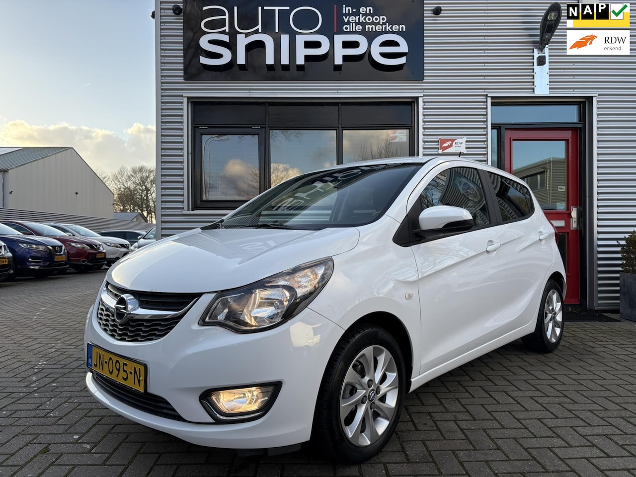 Opel Karl - 1.0 ecoFLEX Cosmo -CLIMA-LICHTMETALEN VELGEN-CRUISECONTROL-DAB+-HALF LEDER-ORIGINEEL NEDER - AutoWereld.nl