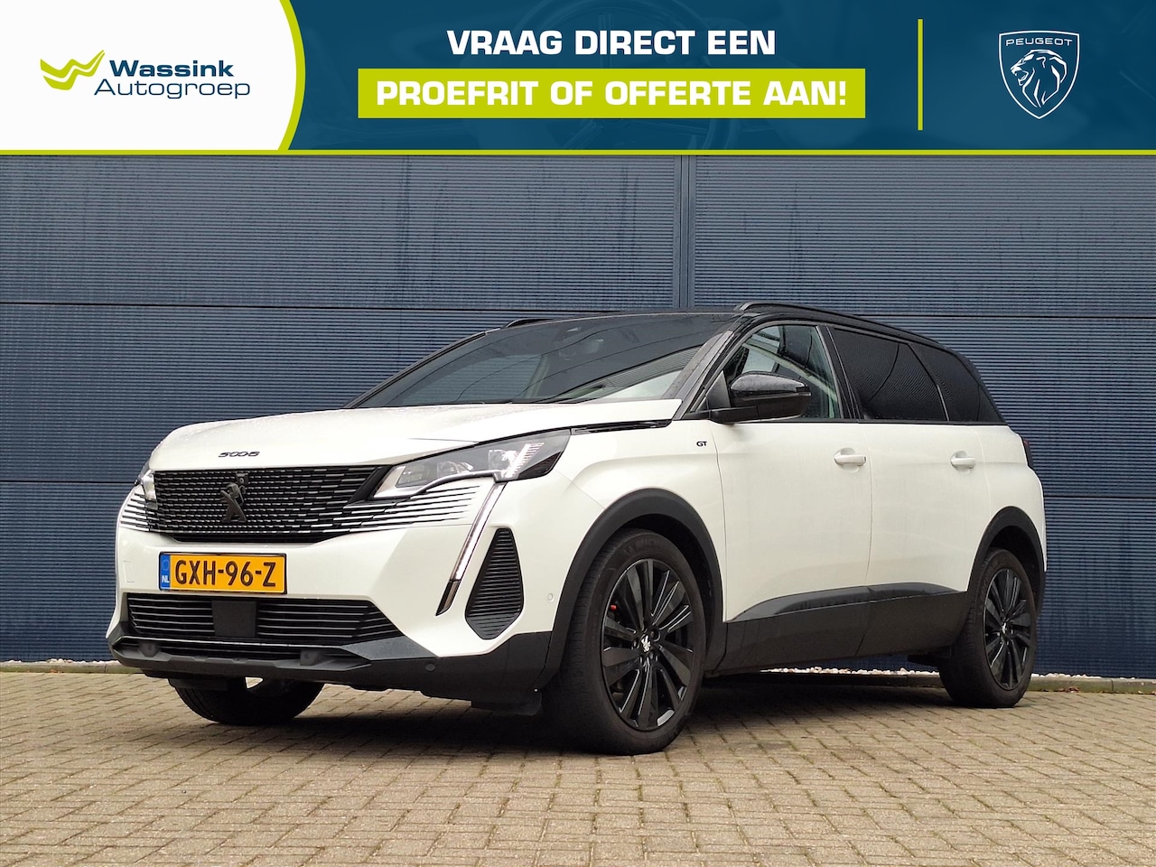 Peugeot 5008 - 1.6 PureTech 180pk EAT8 GT Pack Business | Stoelmassage | Stoel Verwarming | Navigatie | A - AutoWereld.nl