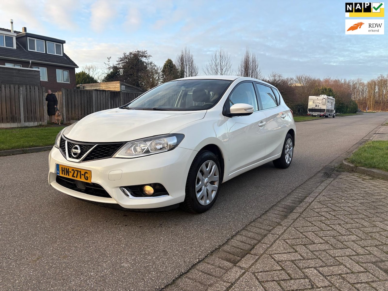 Nissan Pulsar - 1.2 DIG-T Visia Cruise*Airco*NAP*Trekhaak*05-12-2025 APK* - AutoWereld.nl