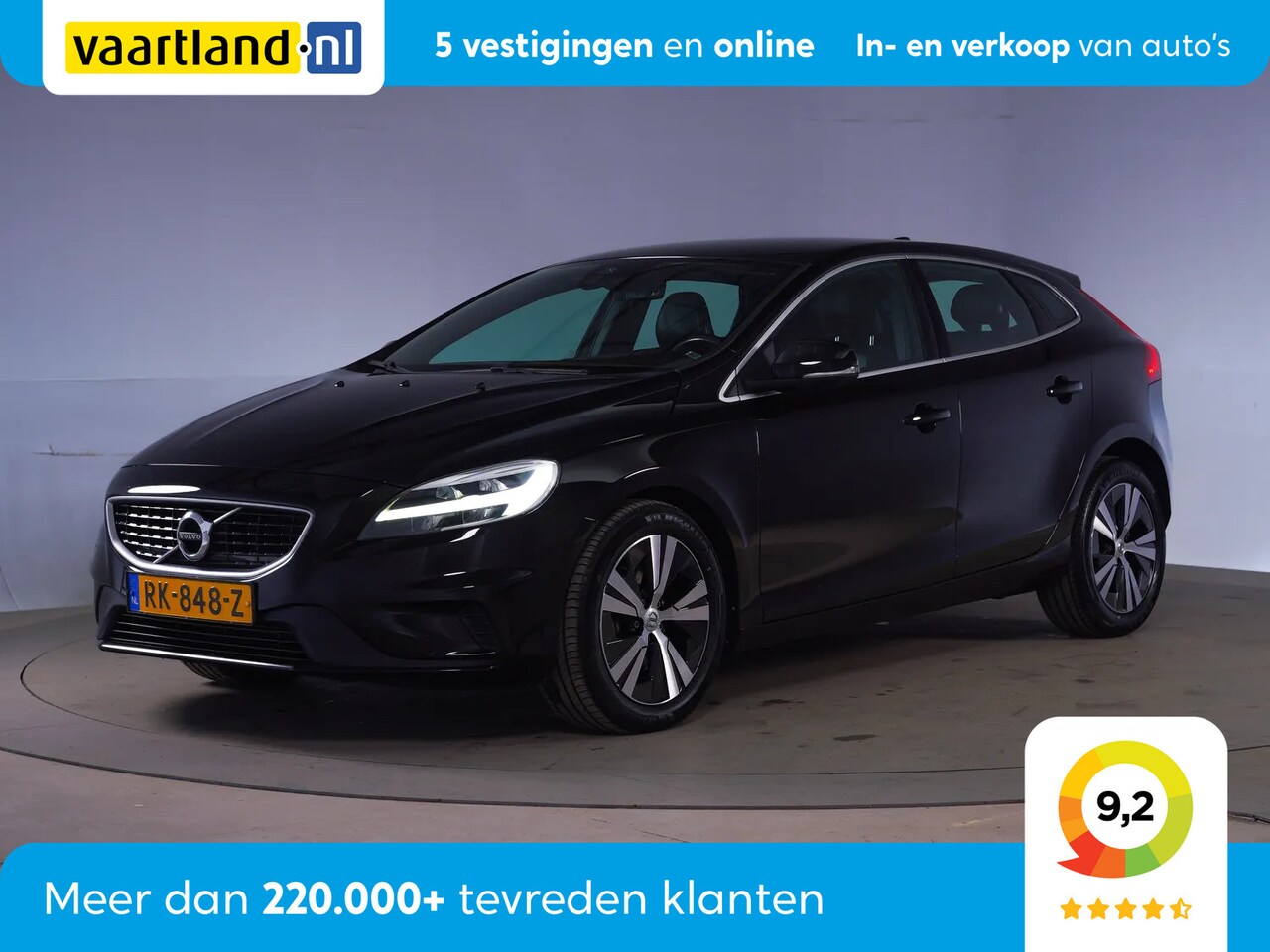 Volvo V40 - 2.0 D3 Business Sport R-Design [stoelverwarming trekhaak R-design] - AutoWereld.nl