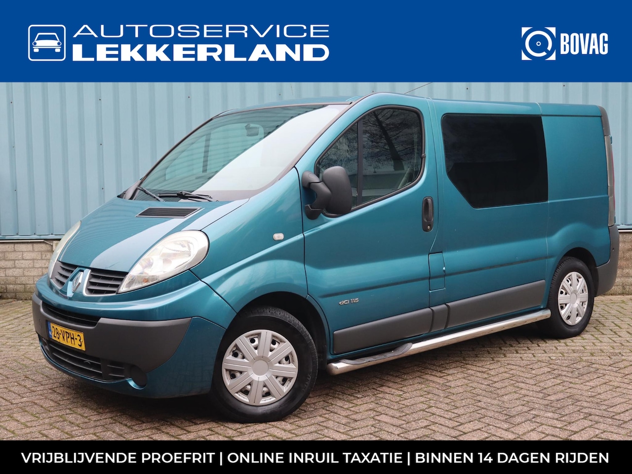 Renault Trafic - 2.5 dCi T27 L1H1 ROLSTOEL INRICHTING | AIRCO | TREKHAAK - AutoWereld.nl