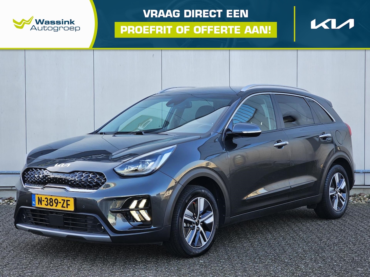 Kia Niro - 141pk Hybrid DynamicPlusLine Automaat | Lederen bekleding | Camera - AutoWereld.nl