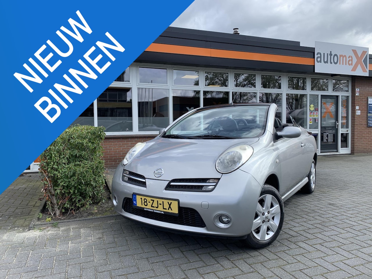 Nissan Micra - 1.4 Spicy |Nette Cabrio!|Airco!| - AutoWereld.nl