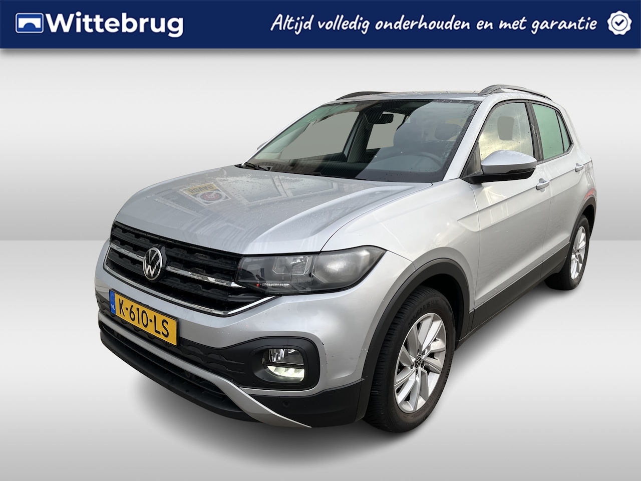 Volkswagen T-Cross - 1.0 TSI Life / AUTOMAAT/ ADAPT. CRUISE/ DAB/ NAVI/ APP-CONNECT/ PARK. SENSOREN/ AIRCO - AutoWereld.nl