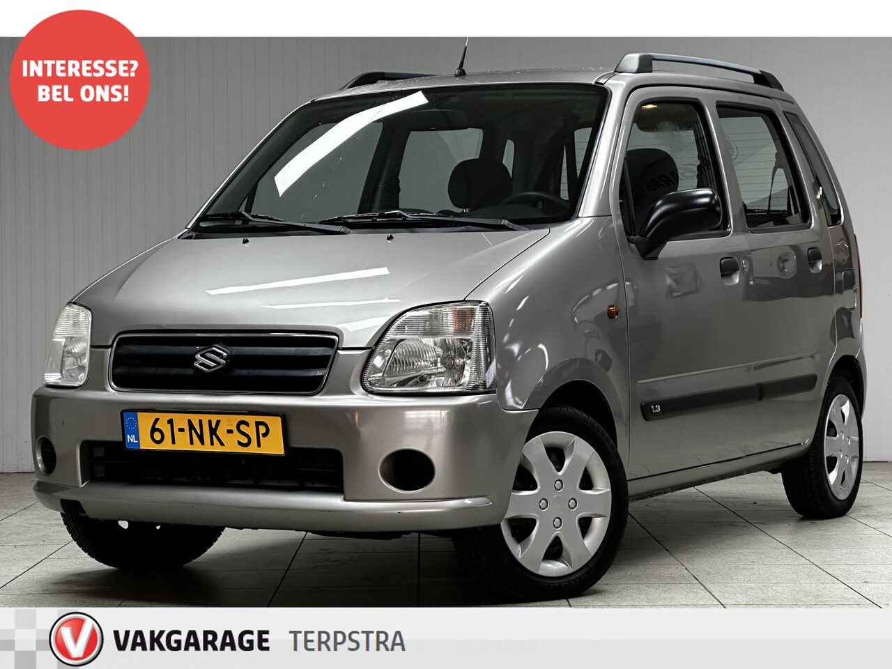 Suzuki Wagon R+ - 1.3 GLX/ Automaat!/ Radio-CD/ Stuurbekr/ Airbags/ Bumpers In Kleur/ Deelbare Achterbank. - AutoWereld.nl