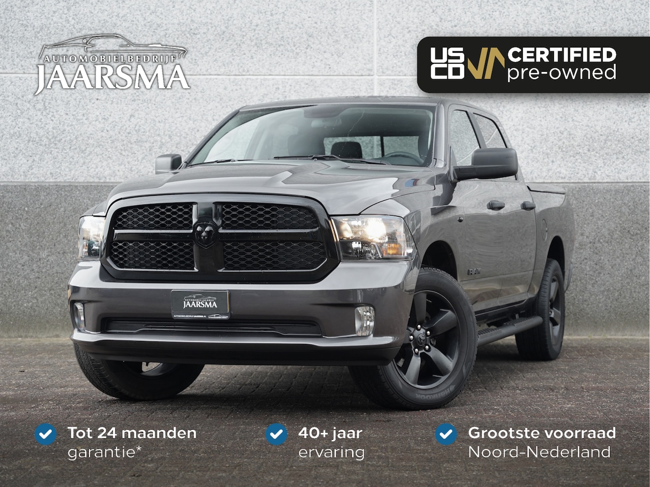 Dodge Ram 1500 - SLT Classic CrewCab 5.7L V8 |6-zitter |Cover over laadbak |PRINS LPG | - AutoWereld.nl