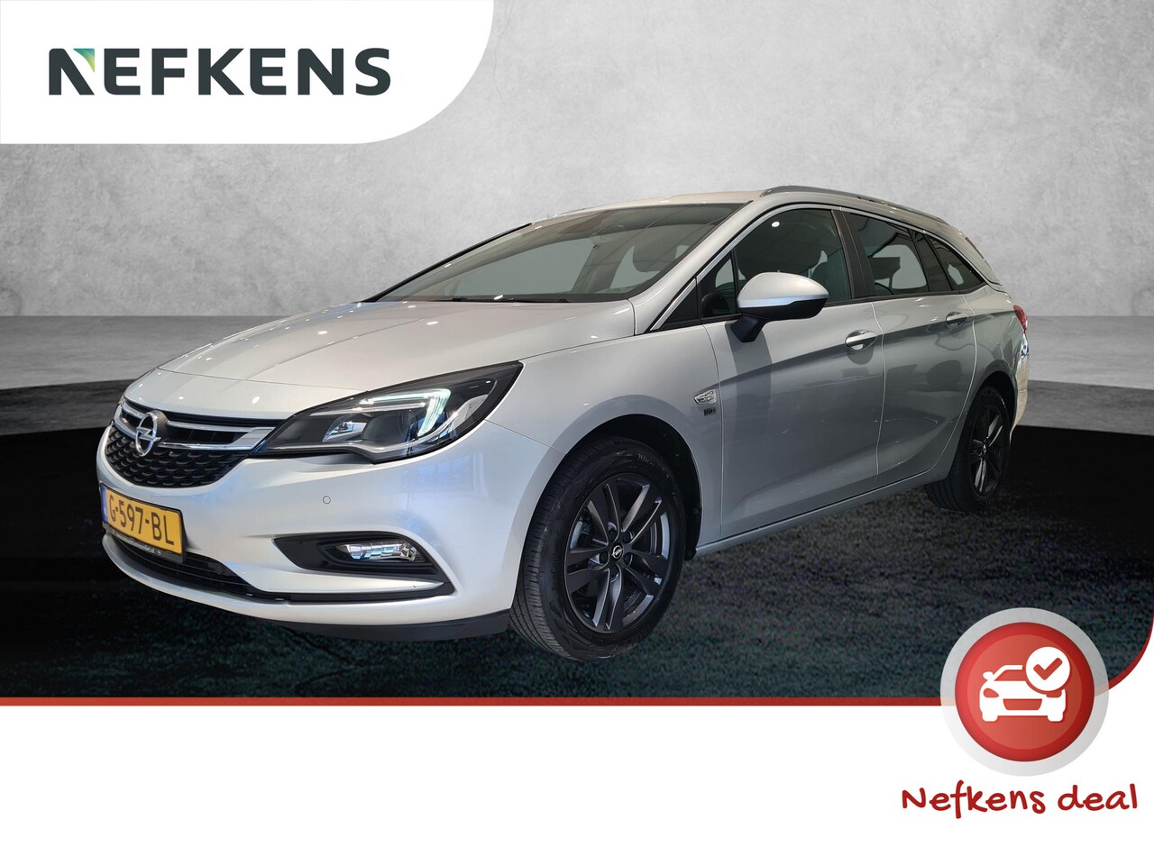 Opel Astra Sports Tourer - ST 105 pk Turbo 120 Jaar Edition 1ste eigenaar | Trekhaak | AGR stoelen | Climate | Naviga - AutoWereld.nl