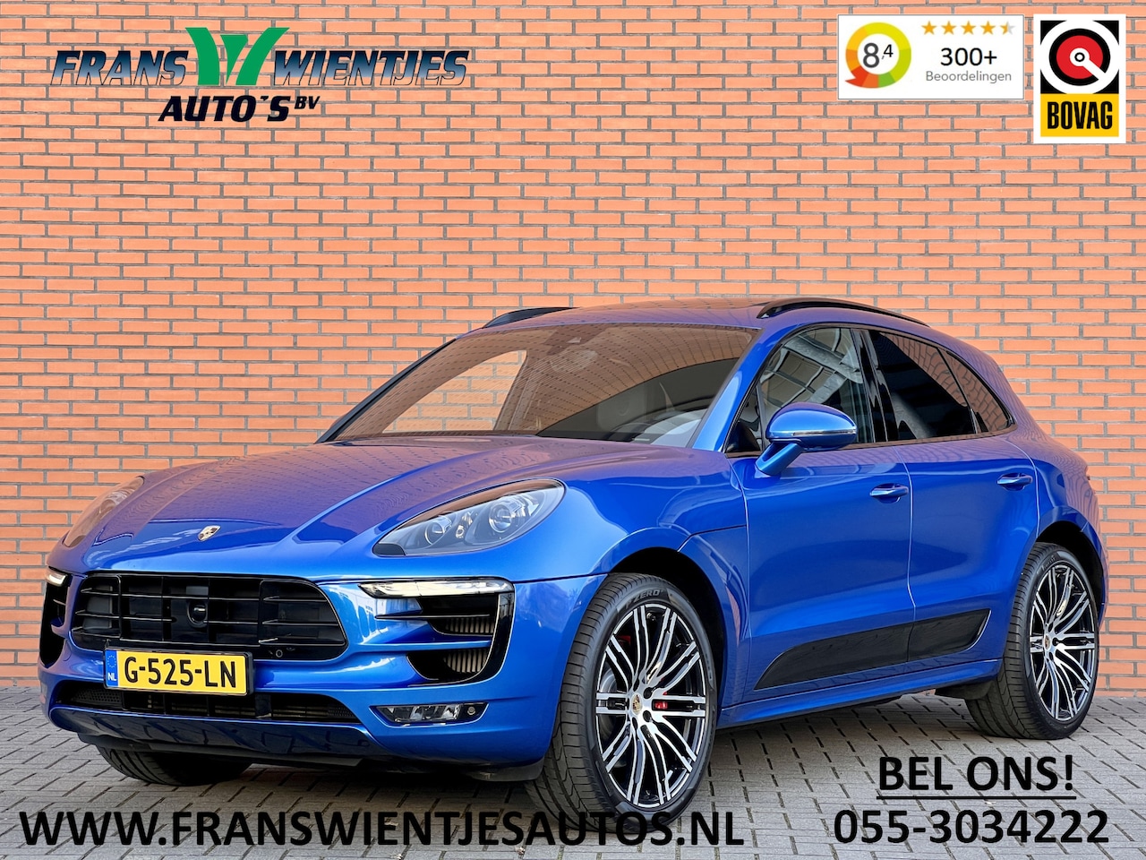 Porsche Macan - 3.6 Turbo | 400 PK! | Sport Chrono Pakket | Panoramadak | Luchtvering | Stuurwielverwarmin - AutoWereld.nl