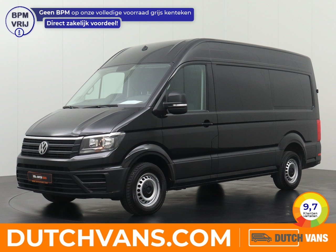 Volkswagen Crafter - 2.0TDI 140PK L3H3 | Airco | 3-Persoons | Betimmering - AutoWereld.nl