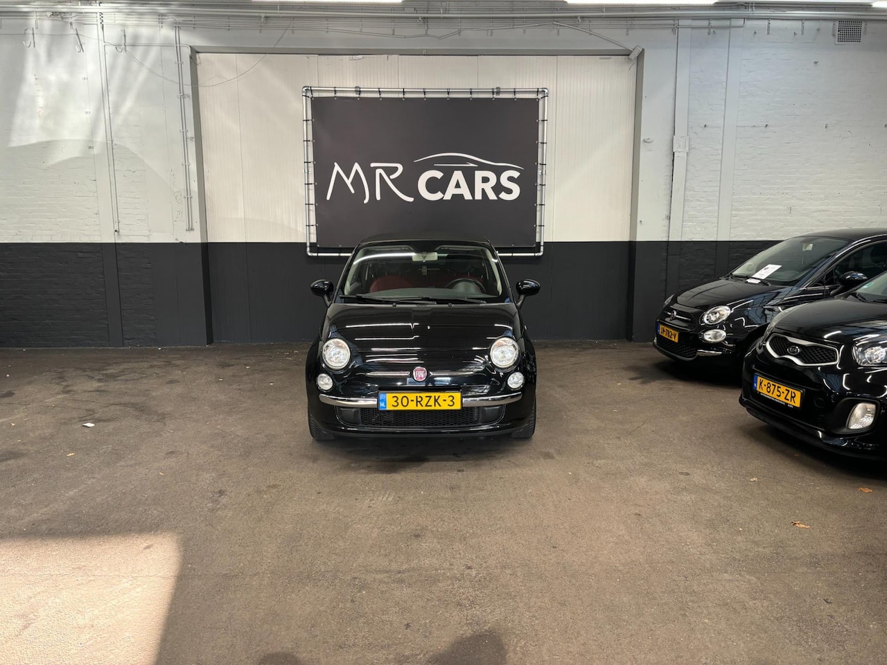 Fiat 500 C - 0.9 TwinAir Lounge airco/leder/cabrio - AutoWereld.nl