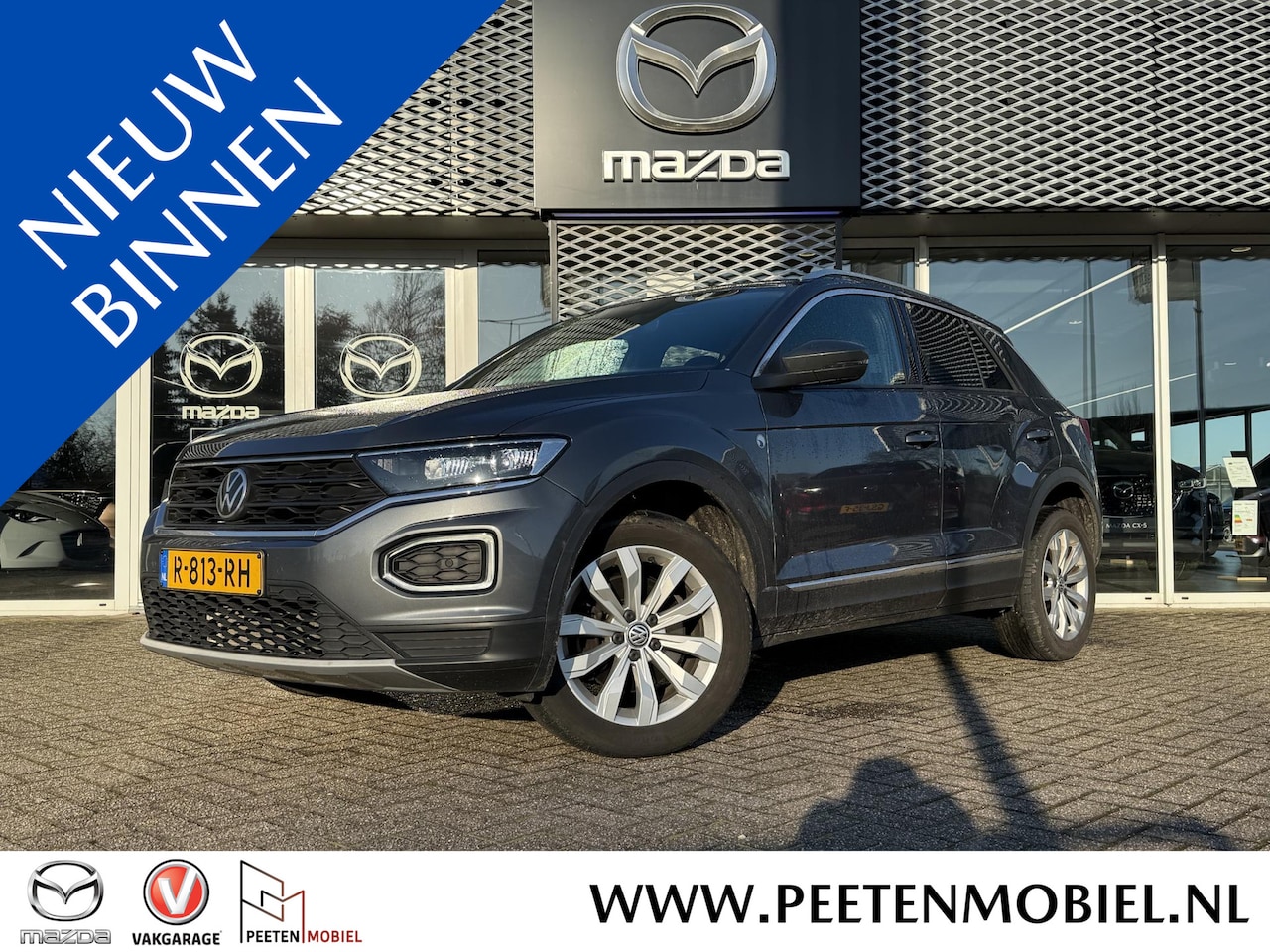 Volkswagen T-Roc - 1.5 TSI Sport | LUXE UITVOERING | ELEKTRISCHE ACHTERKLEP | - AutoWereld.nl