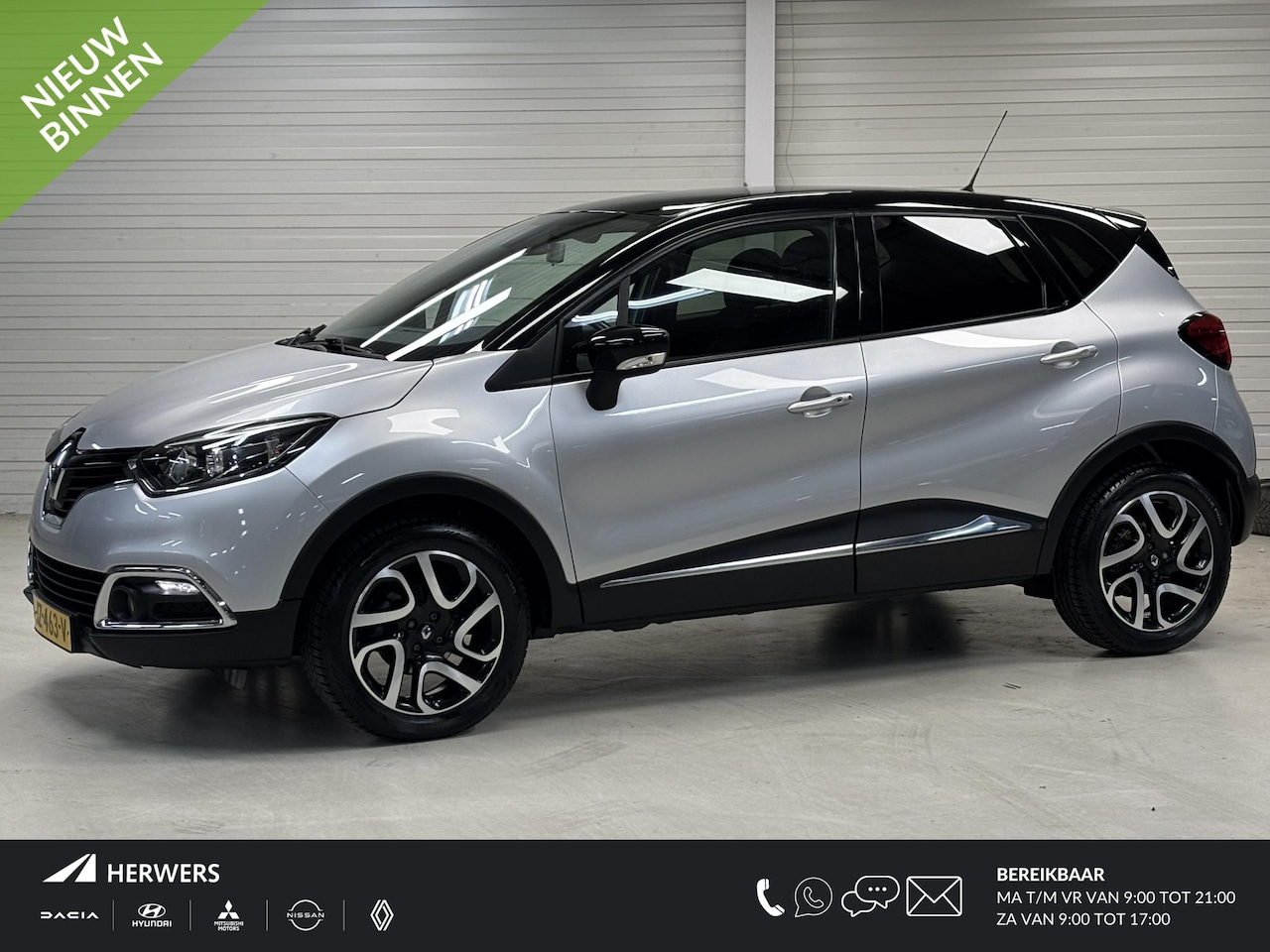 Renault Captur - 0.9 TCe Dynamique / Metaalkleur / Achteruitrijcamera / Parkeersensoren achter / Navigaties - AutoWereld.nl