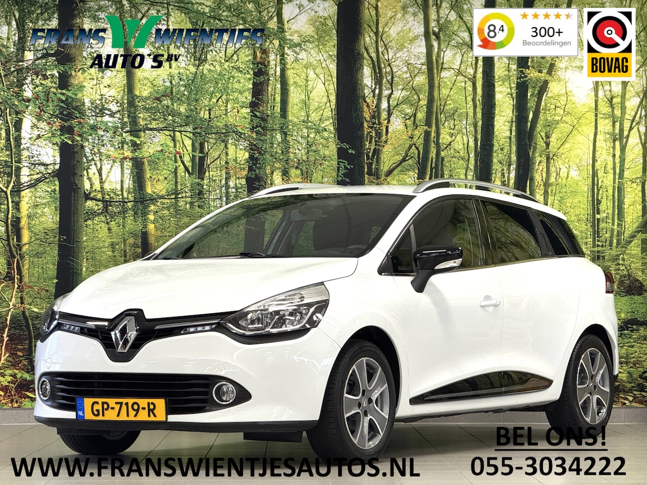 Renault Clio Estate - 0.9 TCe Night&Day | Cruise Control | Trekhaak | Parkeersensoren Achter | Bluetooth | Navig - AutoWereld.nl