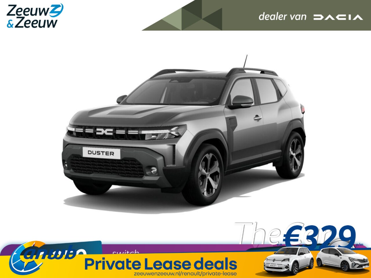 Dacia Duster - (ANWB Private Lease Actie v.a. € 504,-) Hybrid 140 Journey | Wij maken graag een Private L - AutoWereld.nl