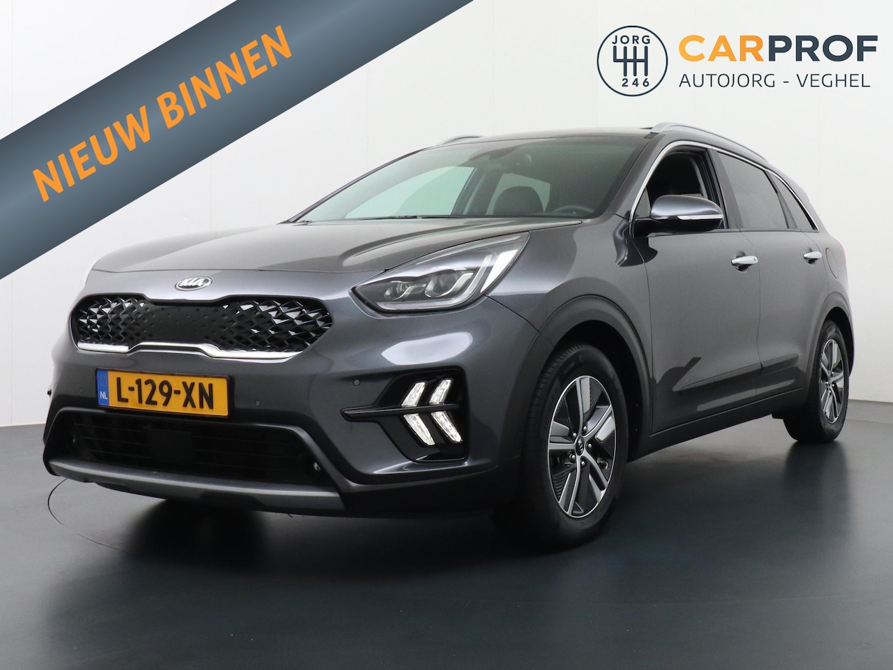 Kia Niro - 1.6 GDi Hybrid DynamicPlusLine Trekhaak Dealer Onderhouden Schuifdak NL Auto 1e eigenaar - AutoWereld.nl