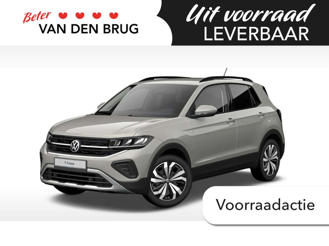 Volkswagen T-Cross - Life Edition 1.0 TSI 95 pk | Camera | App-connect | 17" lm velgen | - AutoWereld.nl