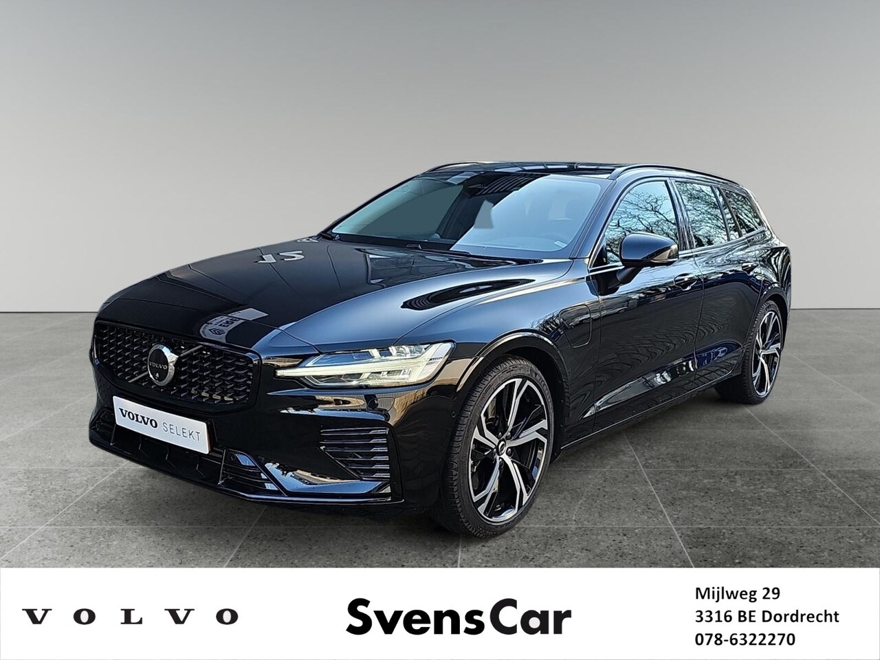 Volvo V60 - 2.0 T6 Plug-in hybrid AWD Plus Dark Volvo V60 2.0 T6 Recharge AWD Plus Dark Head-up Displa - AutoWereld.nl