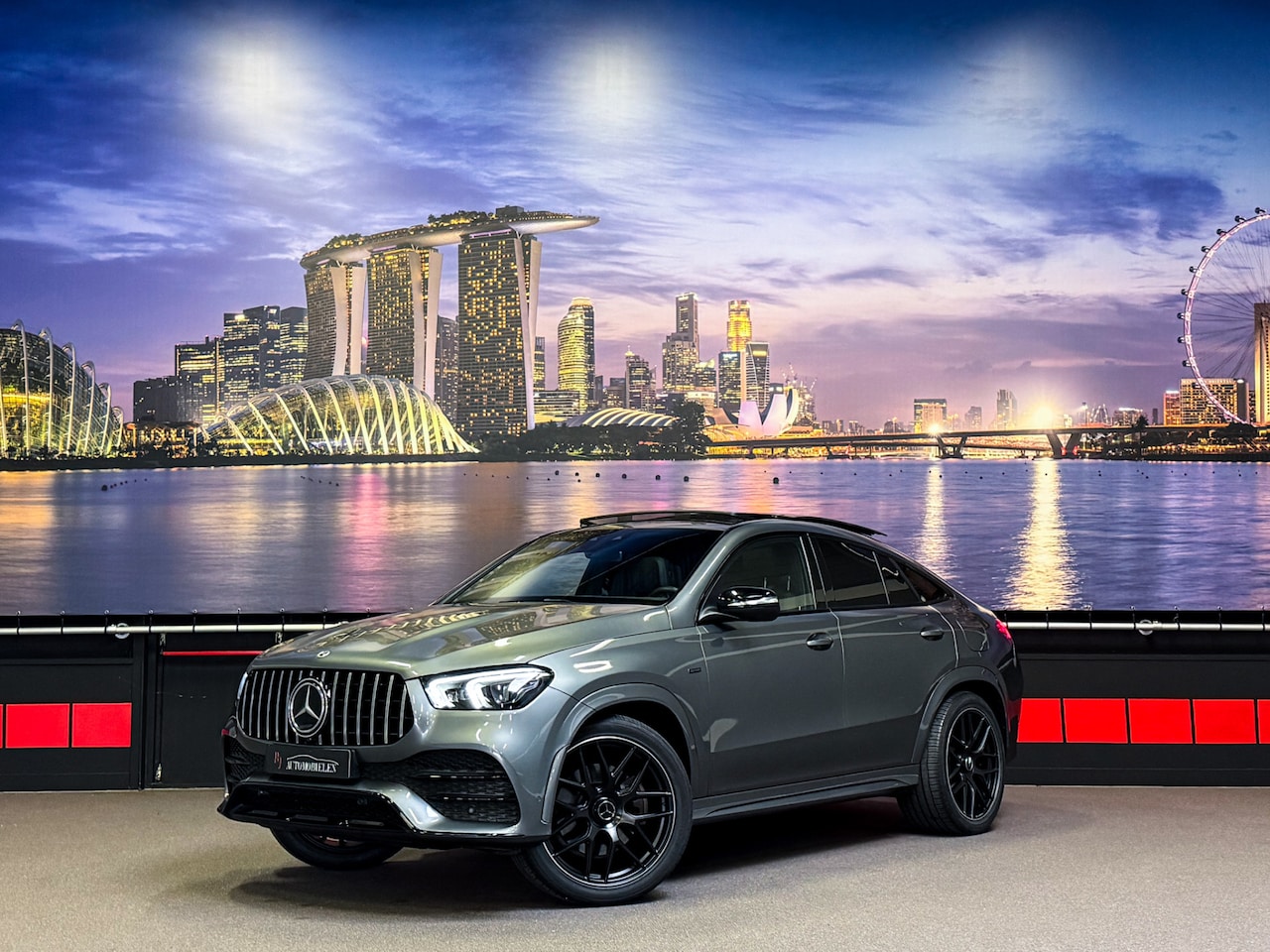 Mercedes-Benz GLE-Klasse Coupé - 350 e 4MATIC AMG Luchtvering|Memory|HUD|Burmester|Pano|360c - AutoWereld.nl