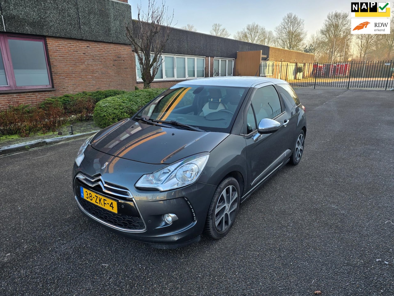 Citroën DS3 - 1.2 VTi Business Airco Navi Leer Nap Boekjes - AutoWereld.nl