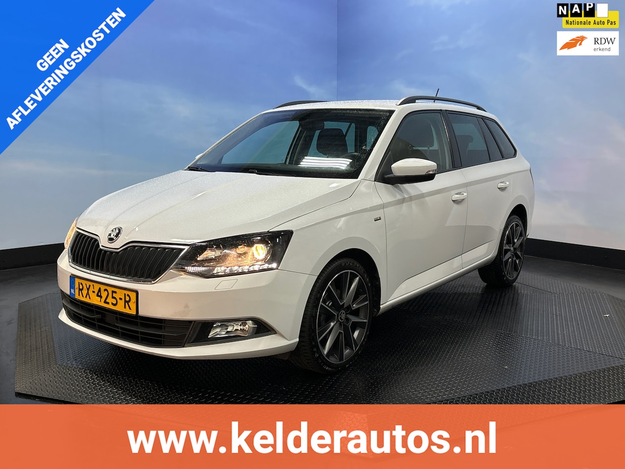 Skoda Fabia Combi - 1.0 TSI Clever Navi | Clima | Cruise | PDC - AutoWereld.nl