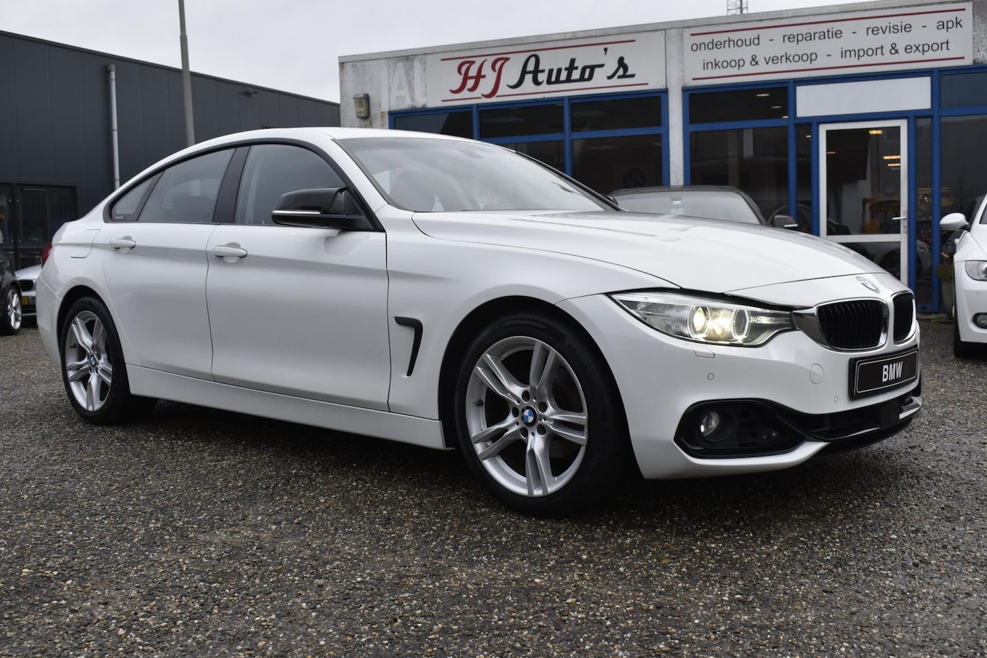 BMW 4-serie Gran Coupé - 420i alpinweiss 3 - AutoWereld.nl