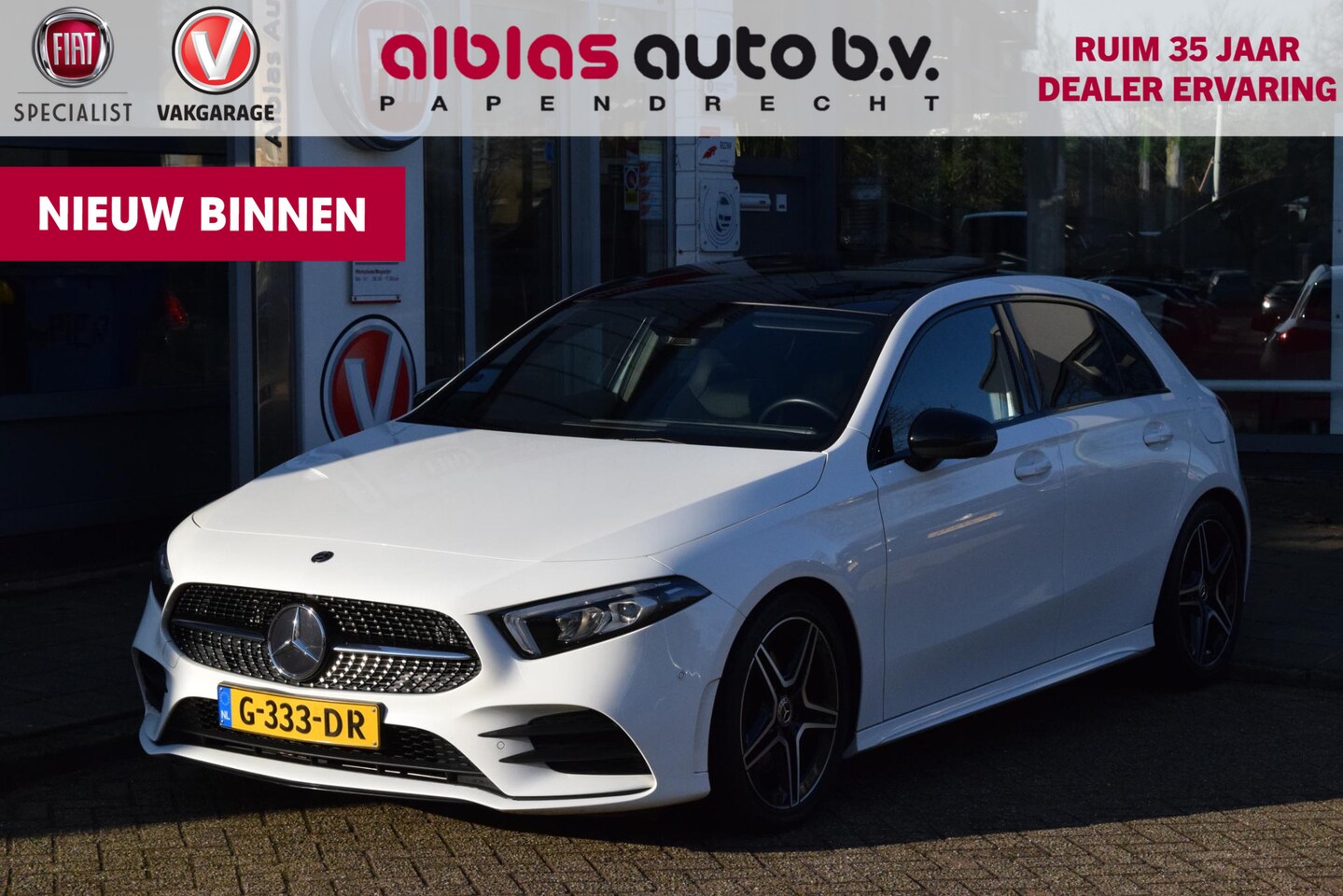 Mercedes-Benz A-klasse - 220 Launch Edition|AMG|Dak|Auto.|Orig. NL - AutoWereld.nl