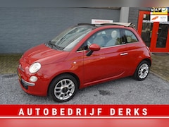 Fiat 500 C - 1.2 Lounge Airco Cabriodak Stuurbekrachtiging Garantie